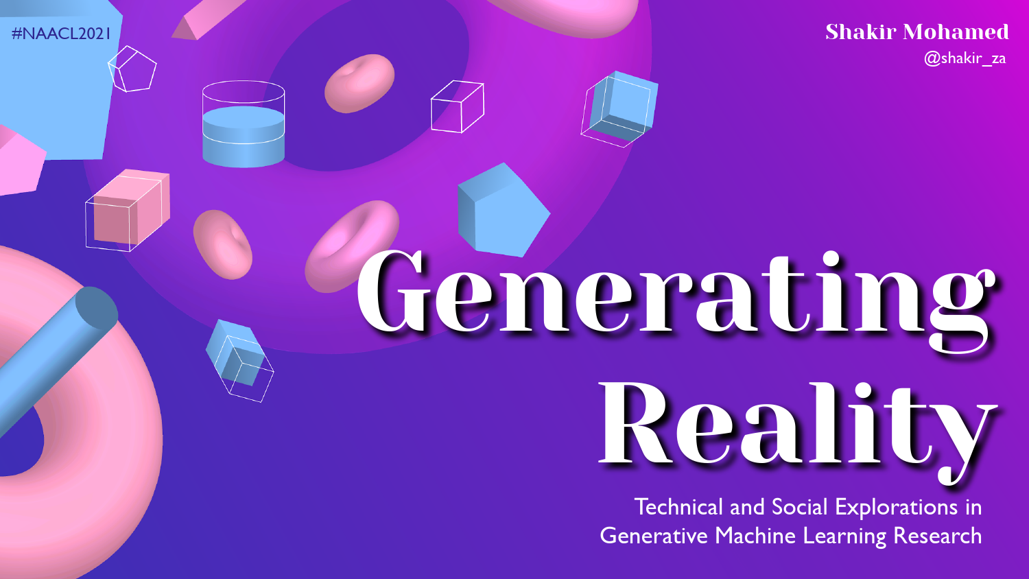 Generating Reality: Technical and Social Explorations in Generative Machine Learning Research